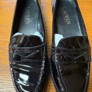 Lauren Ralph Lauren women’s Patent Leather Penny Loafers